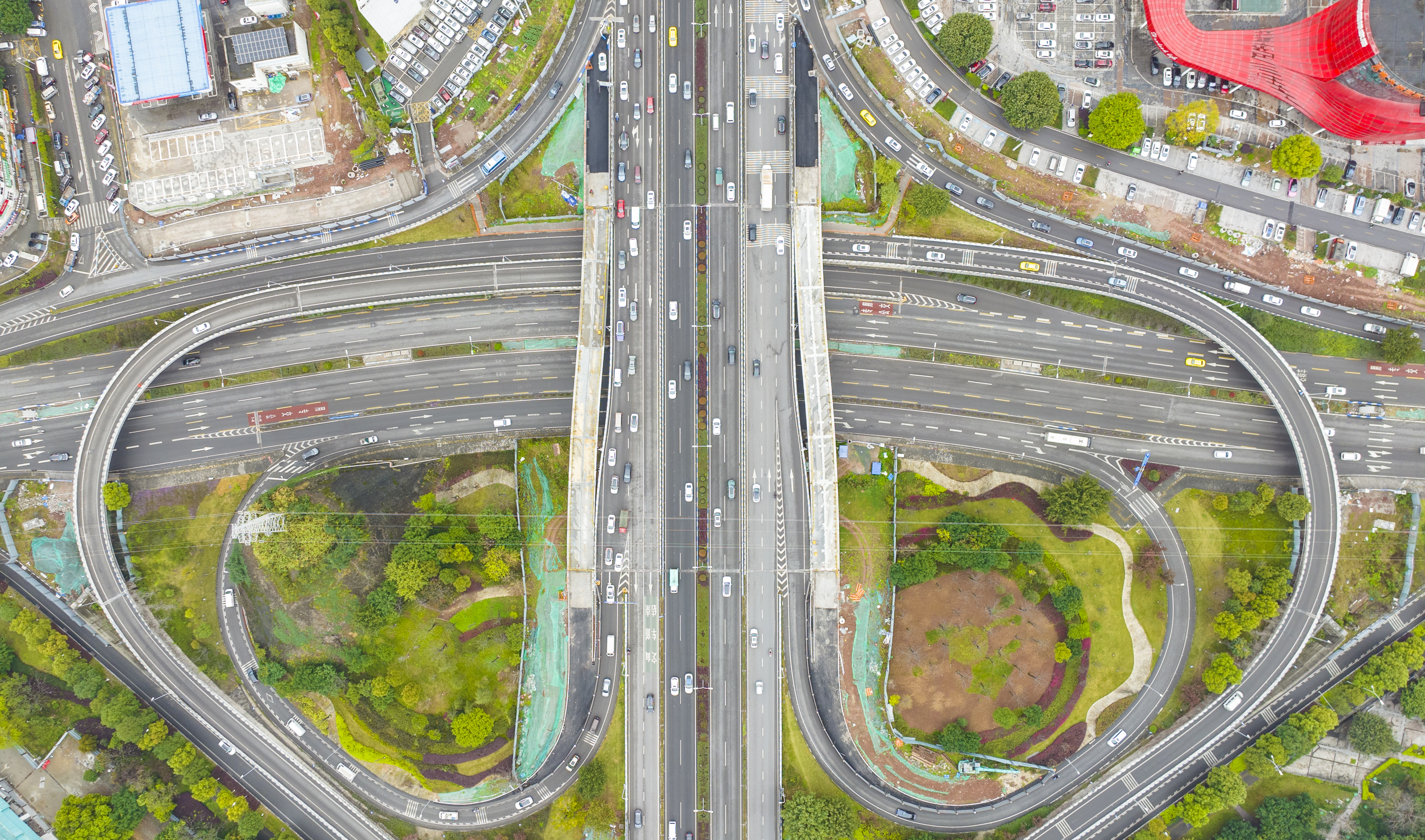 重庆两江新区:进度45% 三纵线柏树堡立交至北环立交改造项目加速施工 重庆两江新区:进度45% 三纵线柏树堡立交至北环立交改造项目加速施工