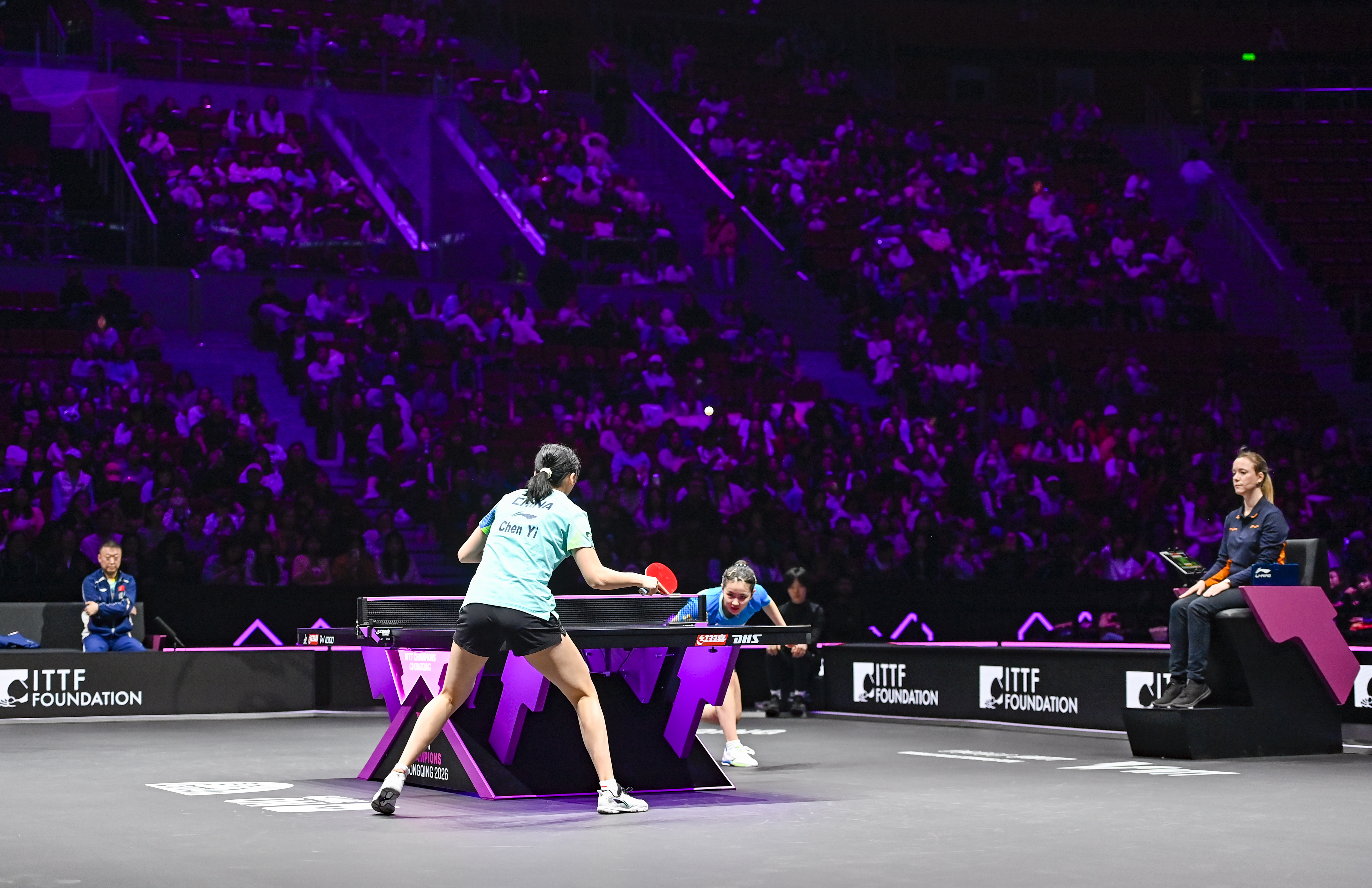 WTT重庆冠军赛2026:王楚钦大获全胜 陈熠开门红 国乒已五人晋级16强 WTT重庆冠军赛2026:王楚钦大获全胜 陈熠开门红 国乒已五人晋级16强