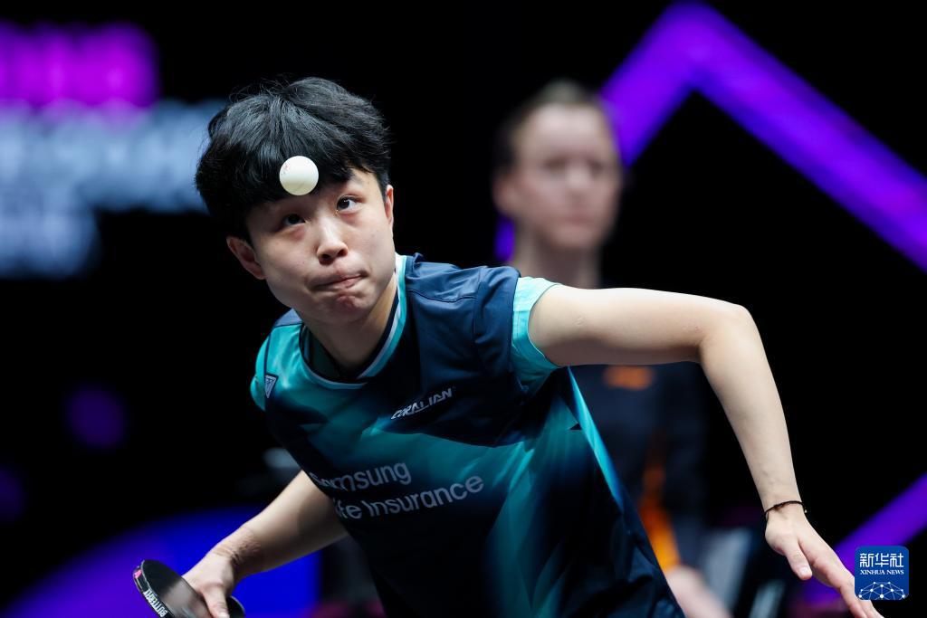 乒乓球——WTT重庆冠军赛:孙颖莎晋级女单16强 乒乓球——WTT重庆冠军赛:孙颖莎晋级女单16强