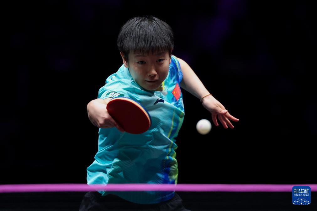 乒乓球——WTT重庆冠军赛:孙颖莎晋级女单16强 乒乓球——WTT重庆冠军赛:孙颖莎晋级女单16强