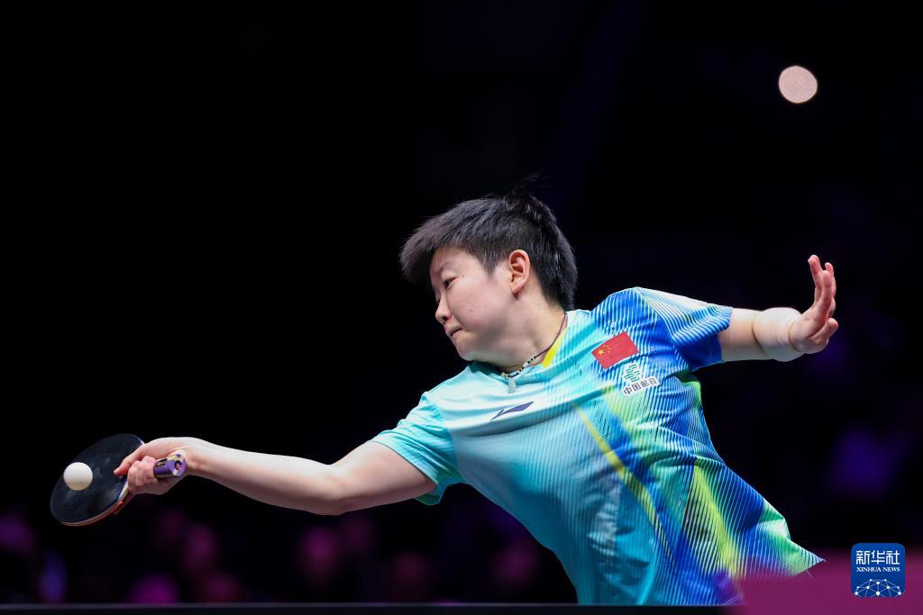 乒乓球——WTT重庆冠军赛:孙颖莎晋级女单16强 乒乓球——WTT重庆冠军赛:孙颖莎晋级女单16强