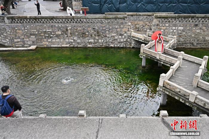 晋祠难老泉水位再创复流以来新高