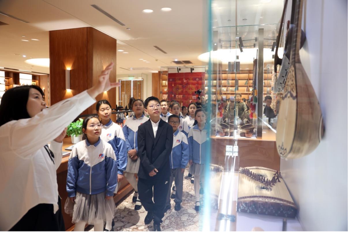 北京朝阳“小使者”走进哈萨克斯坦文化中心，开启青少年跨文化友谊之旅