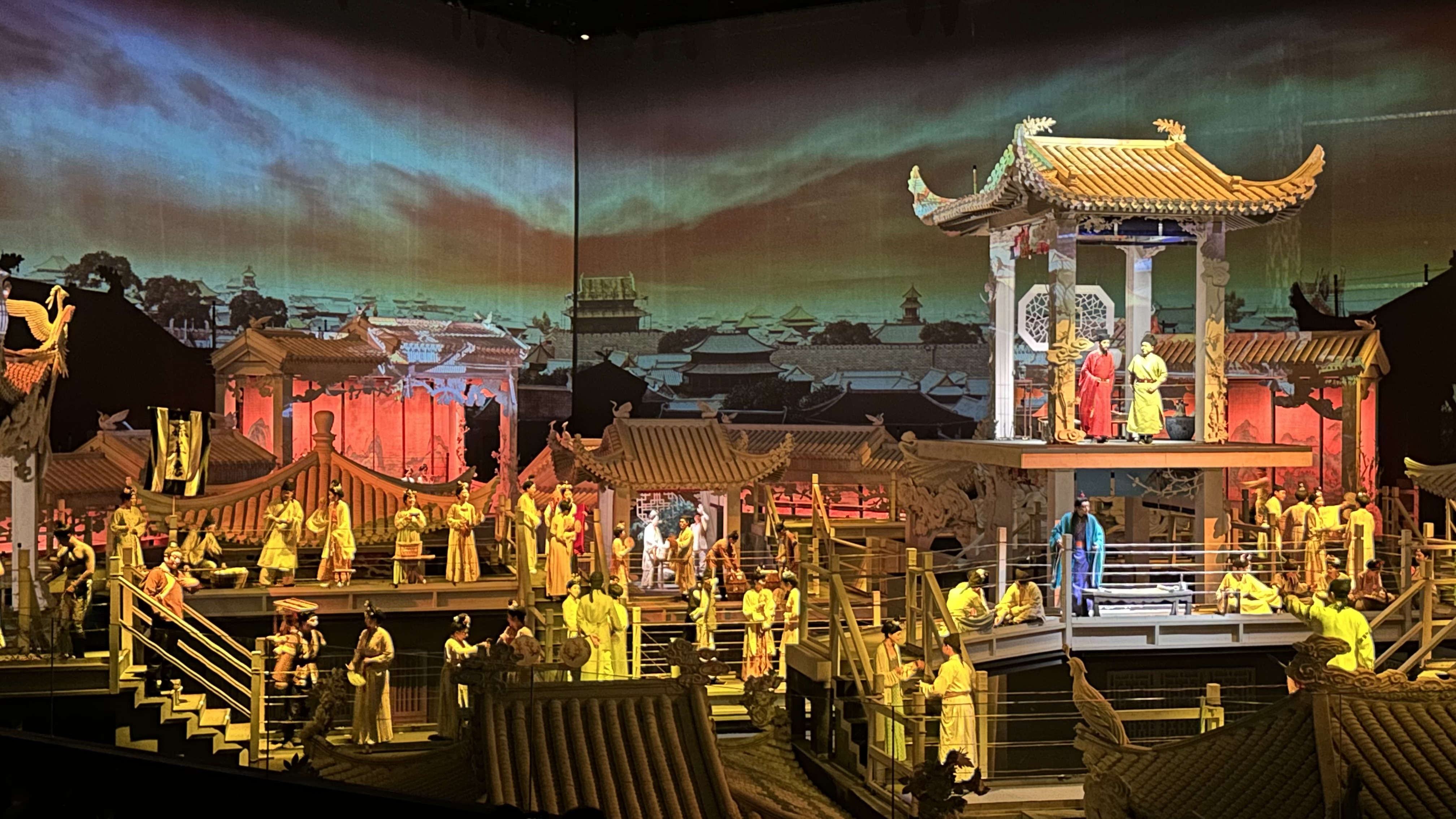 在一座戏剧之城里 看文旅如何被重新打开 幻城戏剧情境空间。人民网记者 王绍绍摄