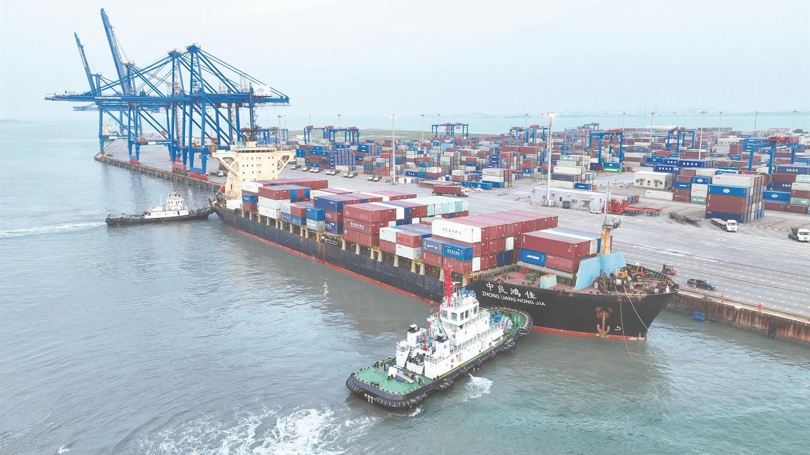 一季度泉州港外贸集装箱吞吐量创新高 &nbsp;增幅居全省港口首位