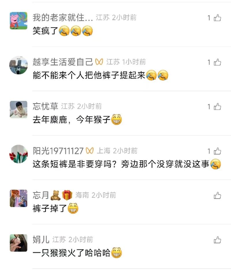 掉裤衩的猴宝回应啦!《裤衩之歌》同步发布!