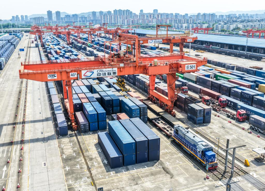 重庆中欧班列一季度运量同比增幅超25%