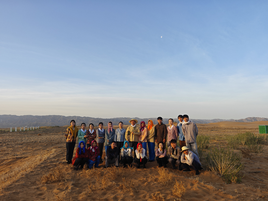 宁夏：舞蹈《沙海绿洲》演绎治沙传奇