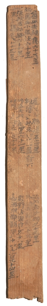 【晒晒咱的镇馆之宝】两枚里程简，拼出汉代丝路