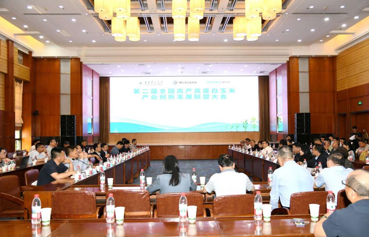 第二届全国高产高蛋白玉米产业创新发展大会在汉举行