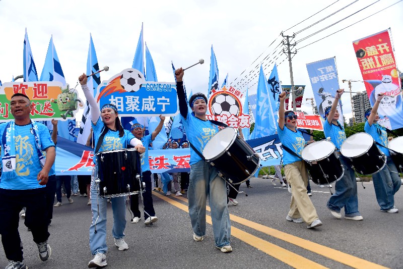 一球制胜英雄气 双城同心兄弟情——2026湖北城市足球联赛咸宁外星人队第四战综述 一球制胜英雄气 双城同心兄弟情——2026湖北城市足球联赛咸宁外星人队第四战综述