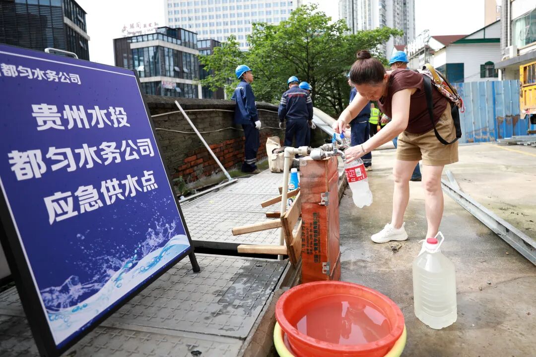 黔南:万众一心战汛情 昼夜奋战保民生 图片