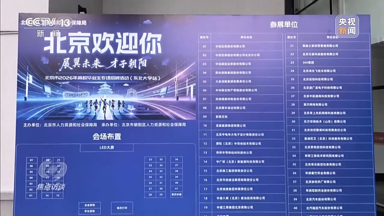 焦点访谈丨政企聚力搭平台 各地精准施策帮毕业生迈好职场第一步