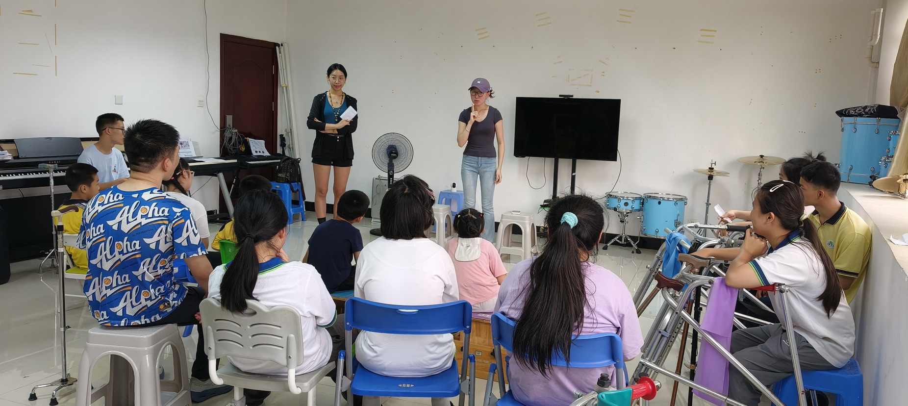 广西民大传媒学院师生：以声为桥守护特殊儿童成长