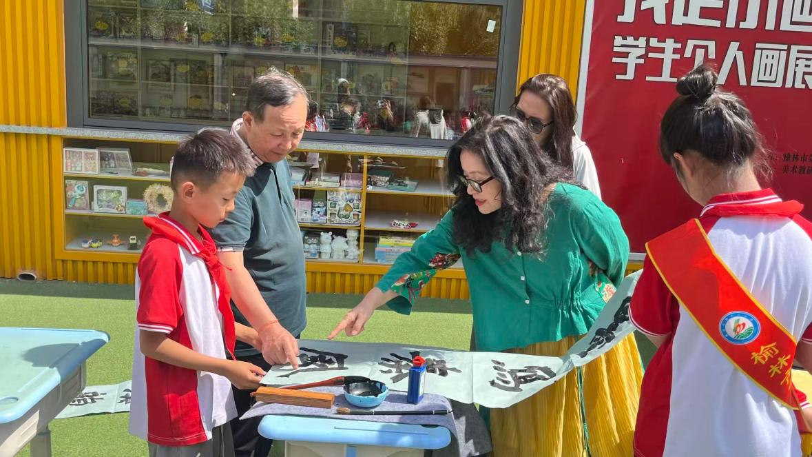 “丝路·文明·传承”中国书法精品巡回展榆林展盛大启幕