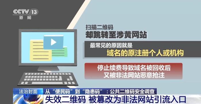 公共二维码变涉黄码、诈骗码 该如何防范和管理