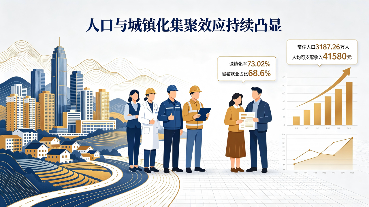 截至2025年末 重庆常住人口超3187万人、平均寿命近80岁
