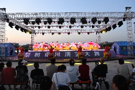 梨树夏夜笙歌起,文化惠民迎“牡丹” IMG_256
