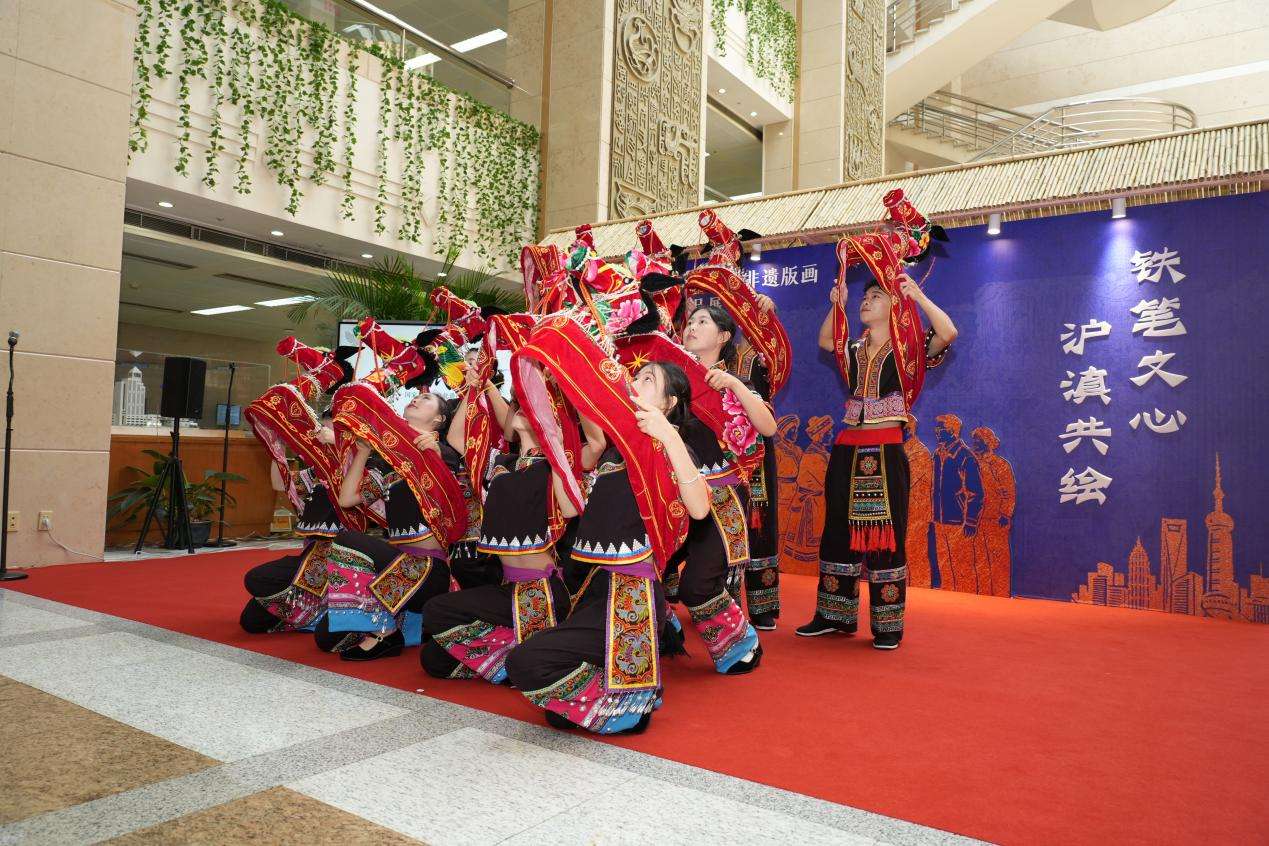 云南马关非遗版画作品展在上海图书馆启幕 2026-08-03 094926