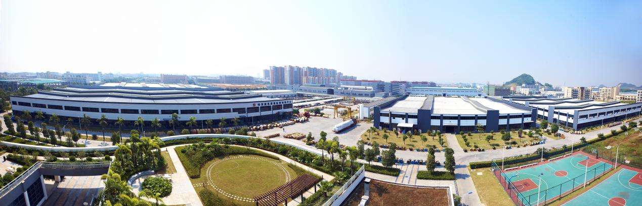位于东莞寮步的特发信息光通信产业园