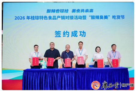 2026年桂琼特色食品产销对接活动暨“酸辣臭美”吃货节开幕