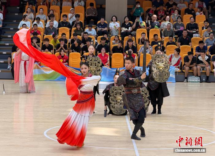 2026年第二届中哈地方间青少年体育交流周开幕式举行