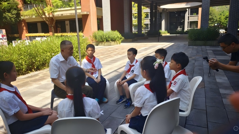 徒步打卡、红歌传唱 重庆市两江新区开学第一课这样传承长征精神