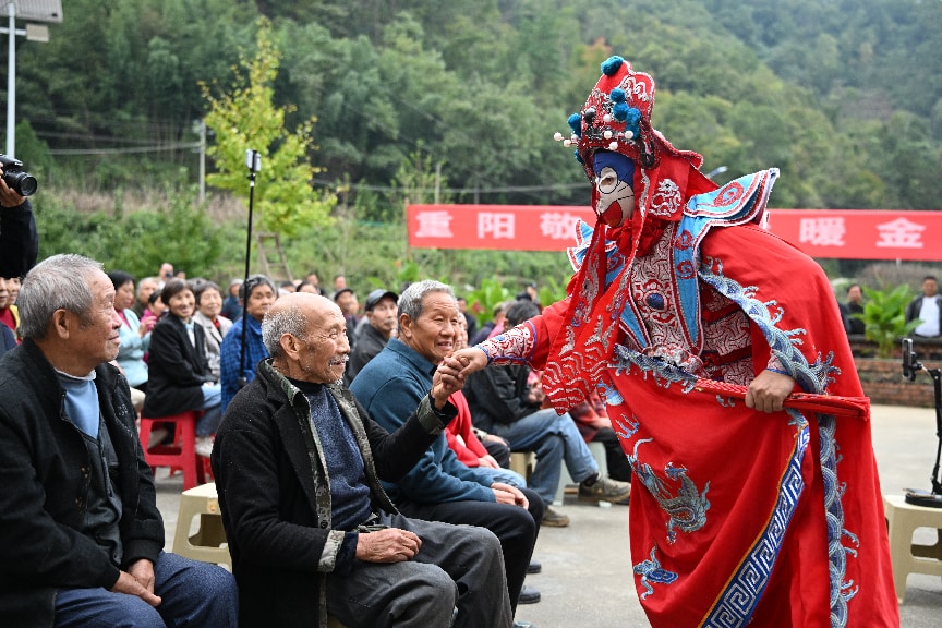 陕西省食药检院开展重阳敬老主题活动