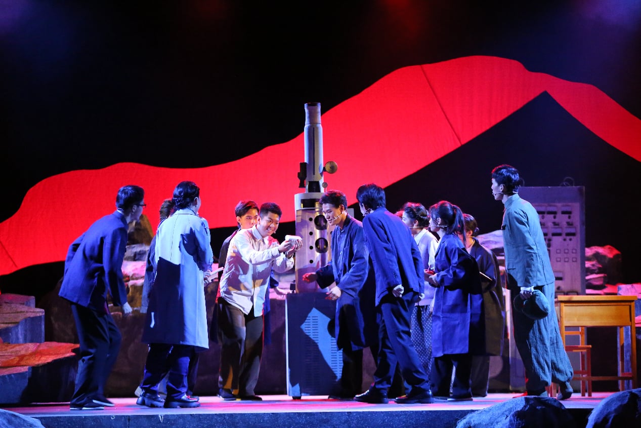 西安理工大学原创历史话剧《薪火》首次公演