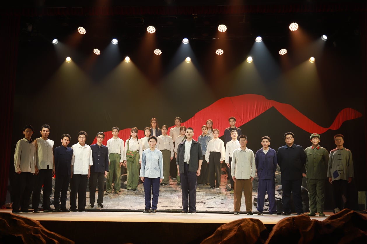 西安理工大学原创历史话剧《薪火》首次公演
