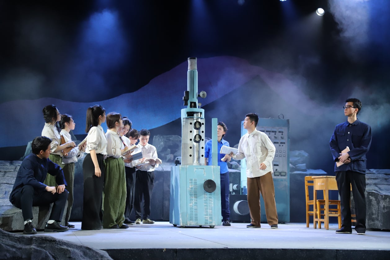 西安理工大学原创历史话剧《薪火》首次公演