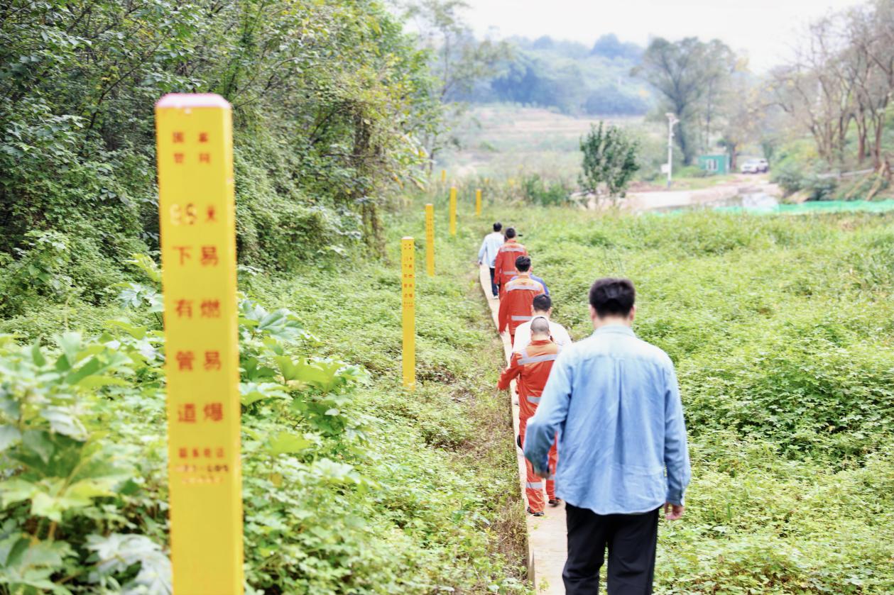 重庆市能源局开展油气管道百日攻坚专项督查