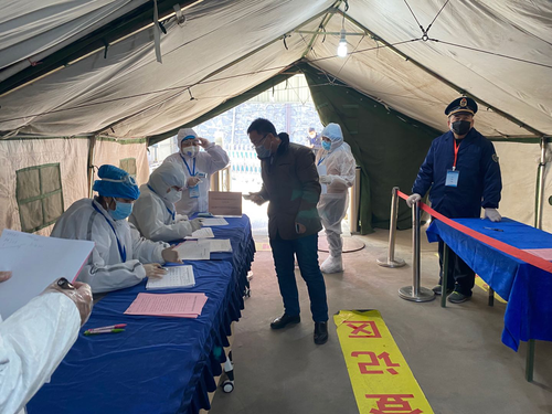 宁夏青铜峡：新时代文明实践中心八千志愿者迎“疫”而上