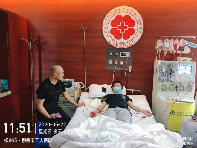 君武荣光 | 黄皓阳——广西首位“00”后造血干细胞捐献者