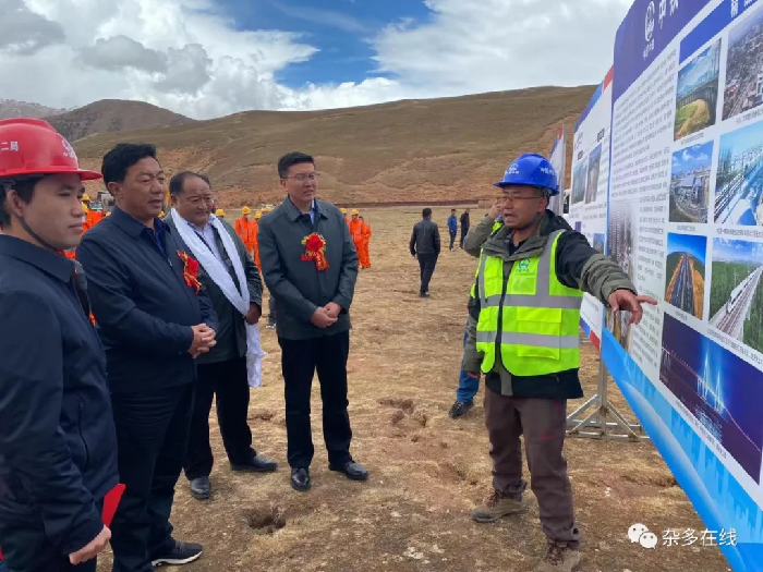青海省杂多县萨呼腾水库建设项目暨重点项目全面开复工