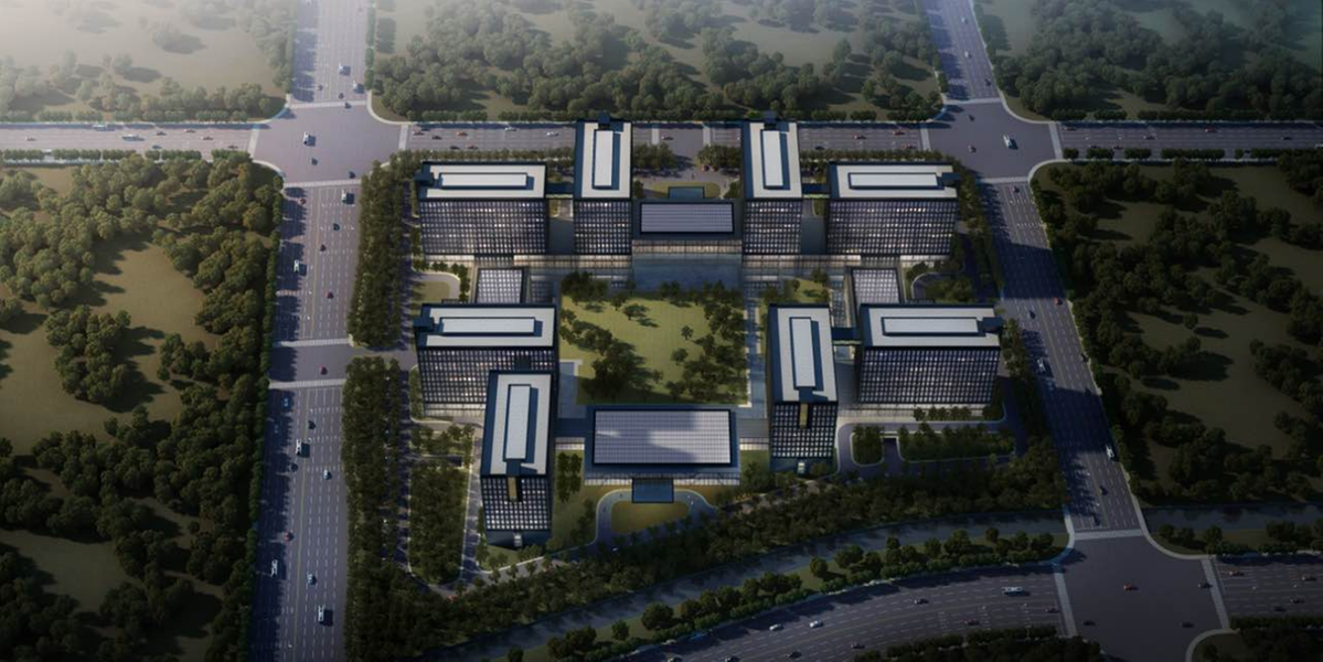 重点项目建设更新！大华西安研发中心产业园1号楼正式启用