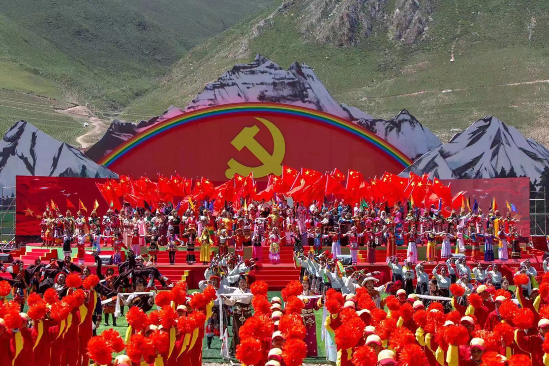 聚焦党的二十大·非凡十年看玉树丨十年砥砺奋进路 三江源头党旗红