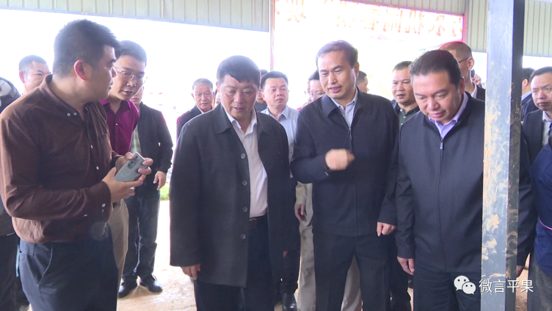 广西2023年“百万农机闹春耕”现场推进会（百色会场）暨农机化新技术新装备“田间日”培训会在平果市召开