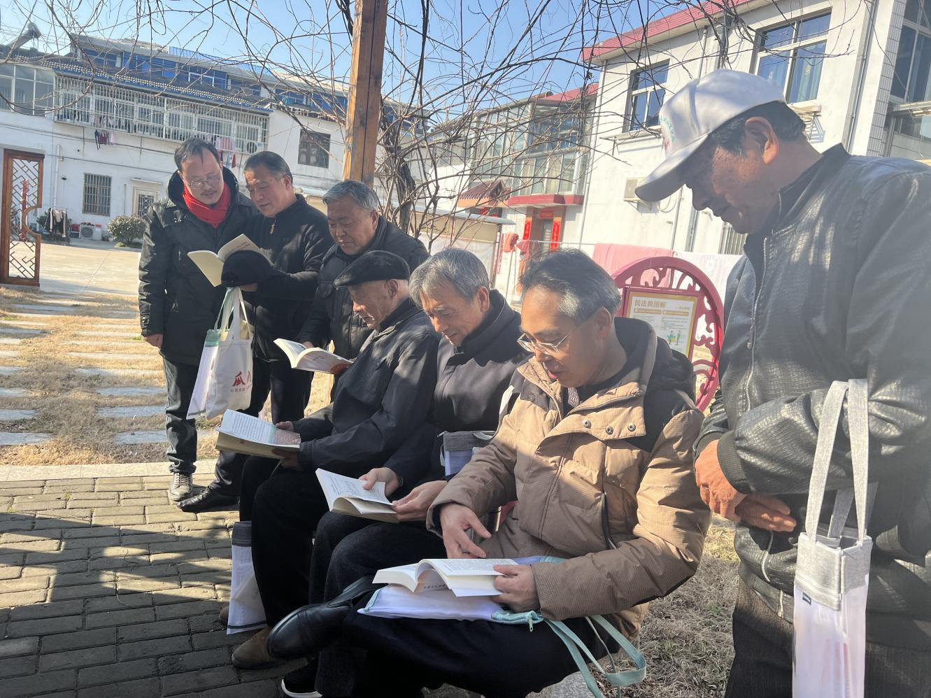 江苏扬州瓜洲镇：品味“诗词歌赋” 让党员冬训充满“诗意”