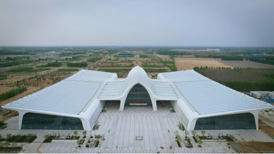 北京大兴国际机场临空经济区最大会展项目精彩亮相