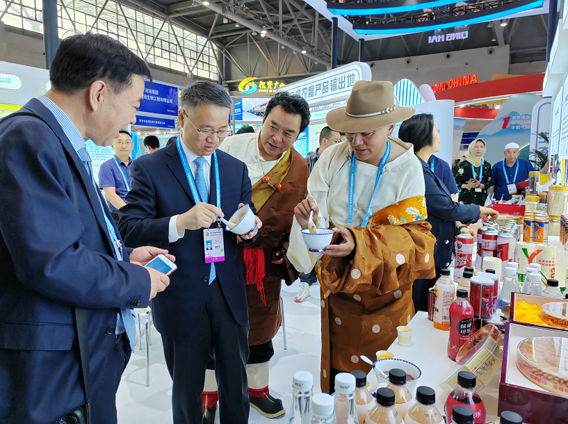 青海玉树特色产品亮相第五届“西洽会”