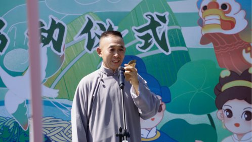 山东蒙阴举办多彩端午非遗市集