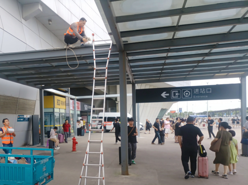 以“汛”为令 江苏苏州高铁新城全力筑牢防汛救险安全线