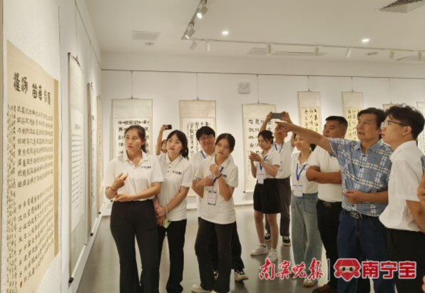 翰墨金石-隆林民族文化石刻园书法原作展举行