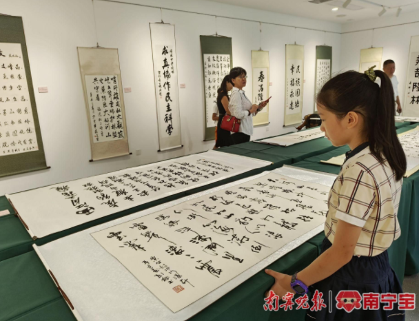 翰墨金石-隆林民族文化石刻园书法原作展举行