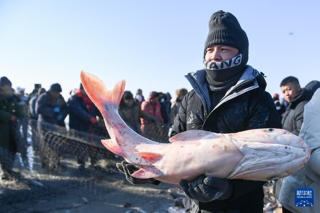 传统渔猎冬捕进行时