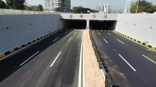 京珠高速连接线快速化改造工程主线顺利通车