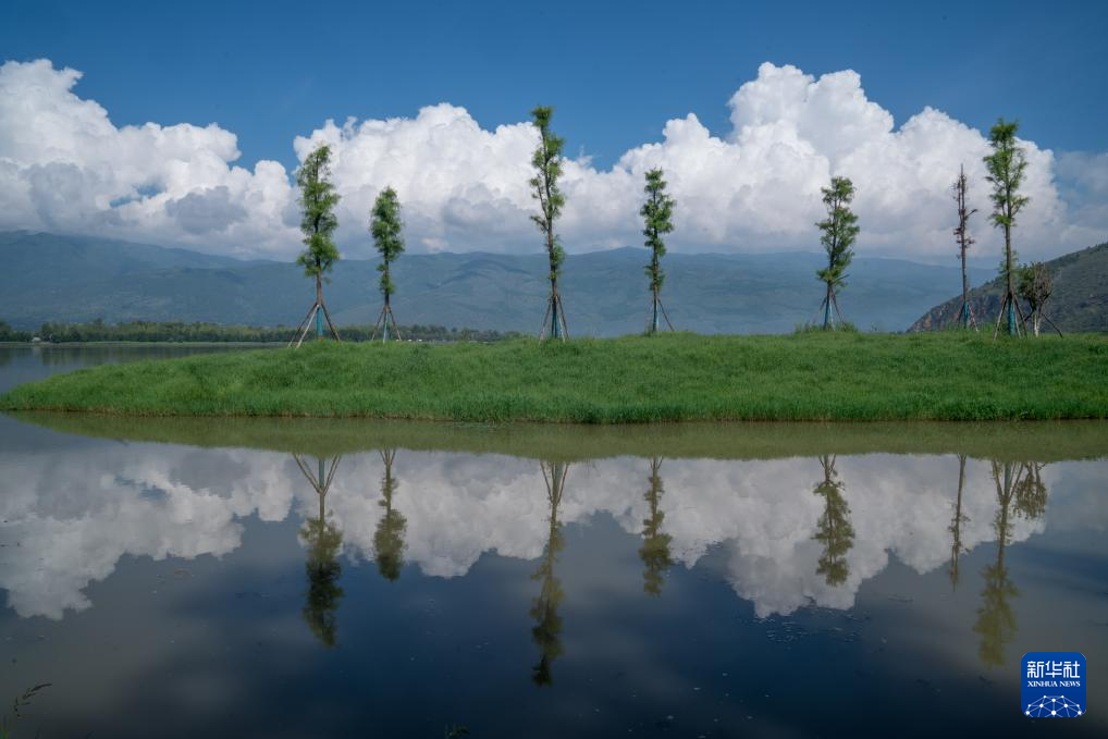 高质量发展调研行｜山清水秀茈碧湖