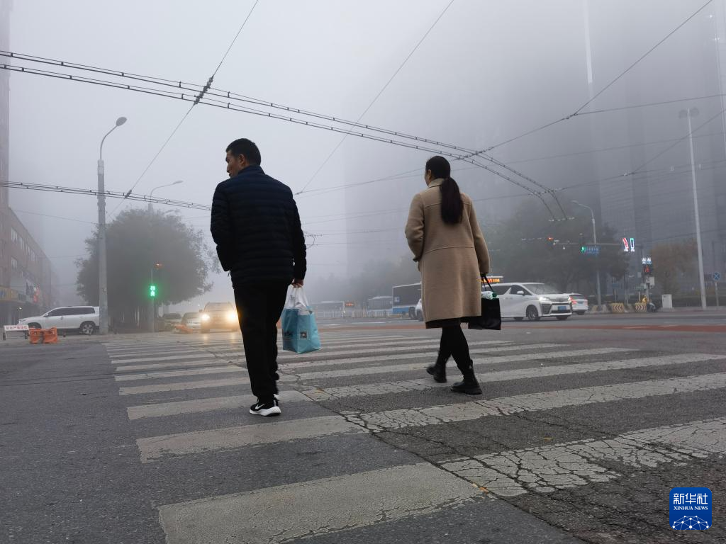 北京出现大雾天气