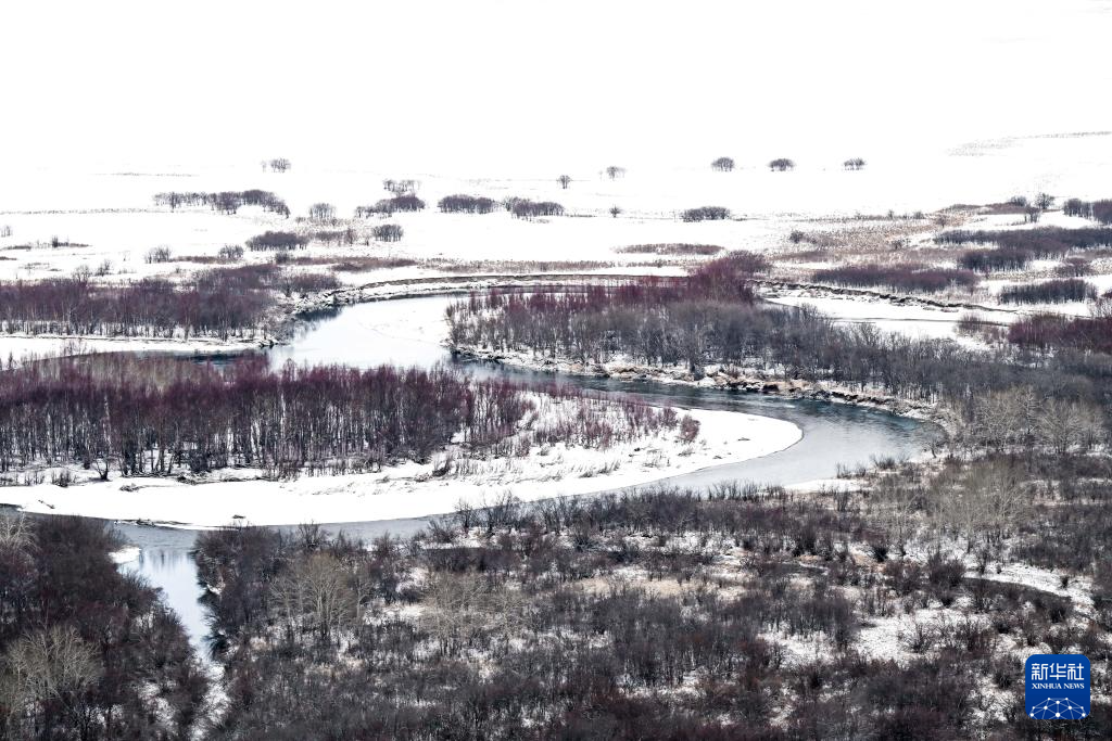 美丽中国丨雪后的额尔古纳湿地